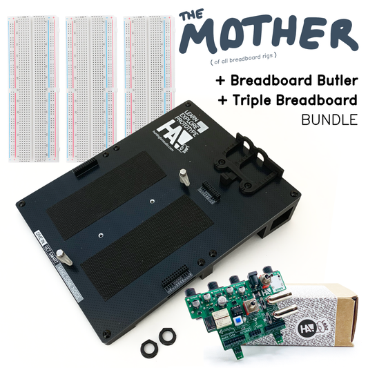 The Breadboard Butler + The Mother + Triple Breadboard