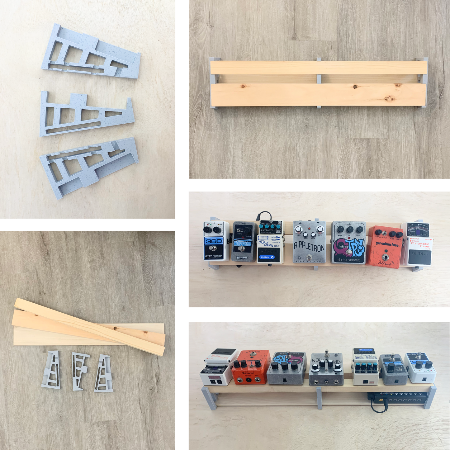 DIY Pedalboard Brackets for Common Lumber