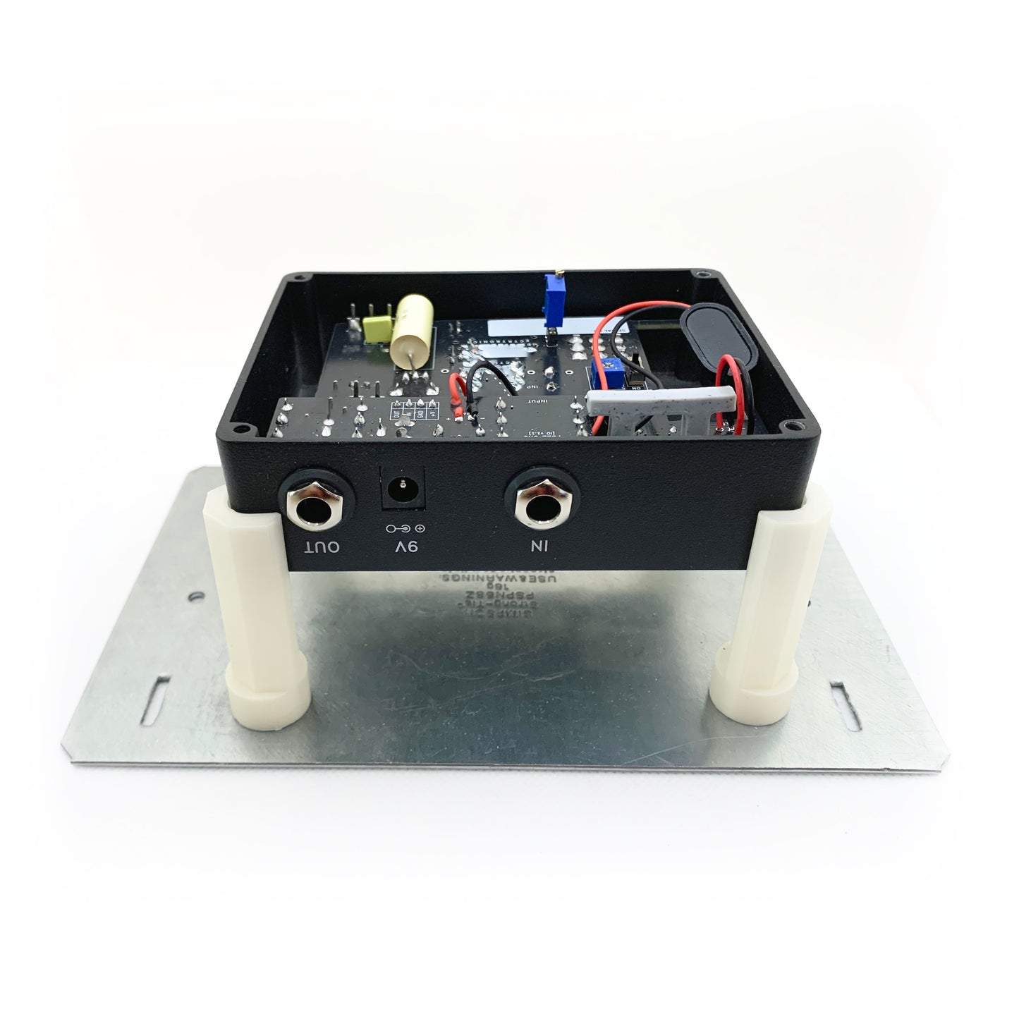 Bottom-up Bench Rest for Hammond-style Enclosures